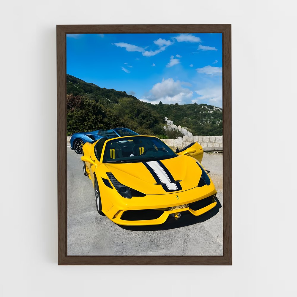Poster speciale aperta – affiche Ferrari (vue 5)